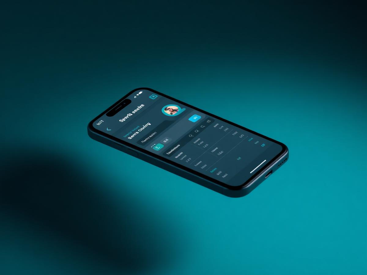 MatchIQ live match charting screen on a phone