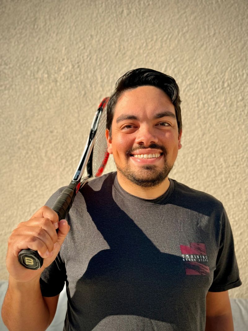 Portrait of coach Percy Calderon